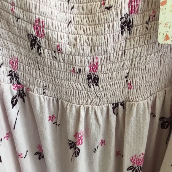 Free People Tunic Top Off Shoulder Cloud Berry XS - Picture 4 of 14